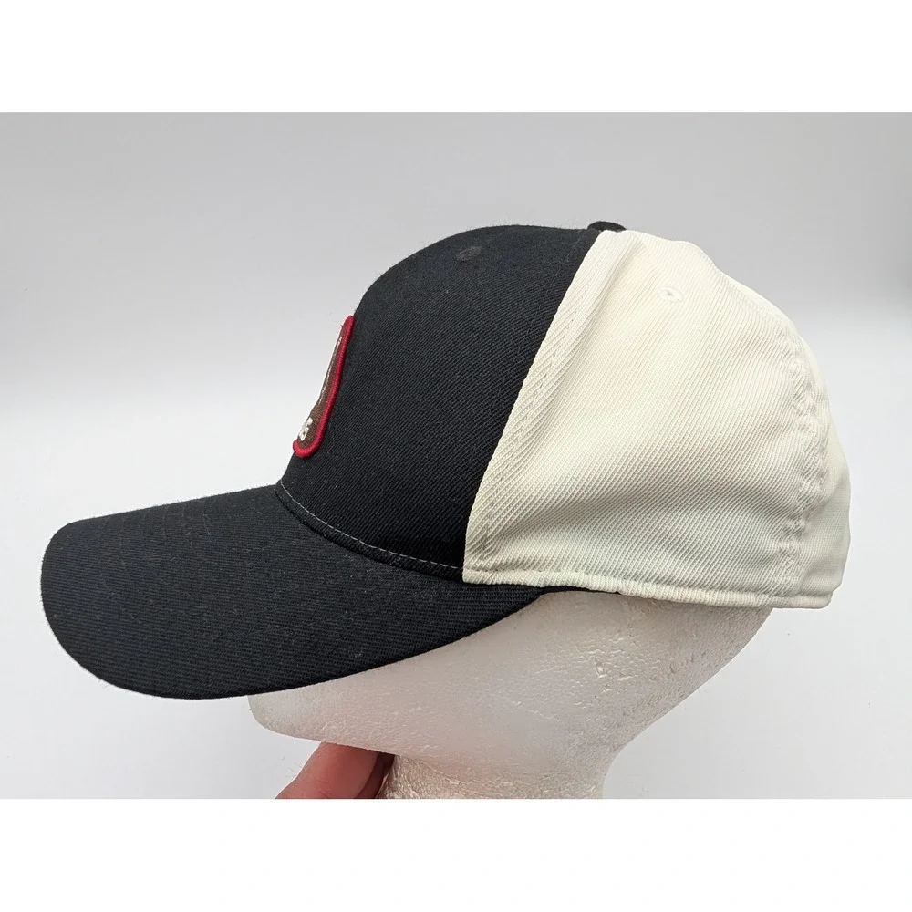 Ping Golf Hat Mr Ping Patch Black Cream 110 One Ten Flexfit Yupoong Snapback Cap